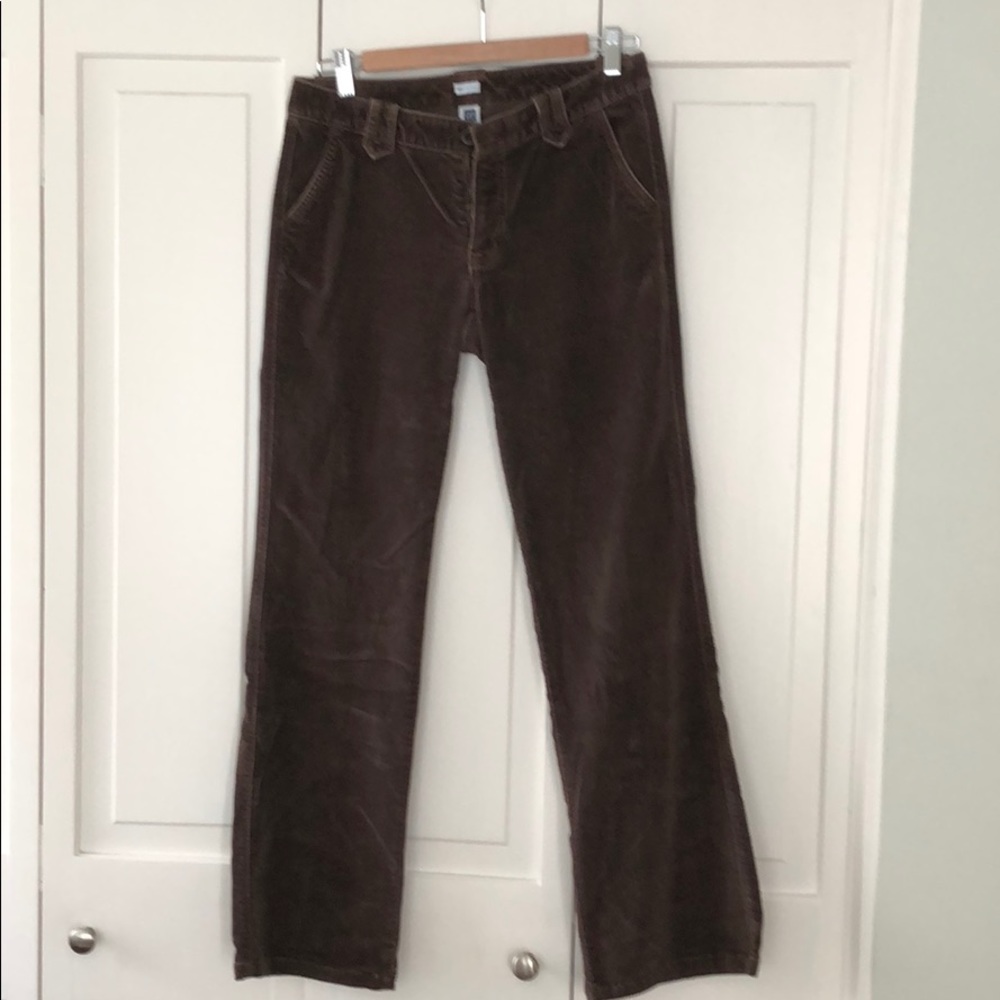 Classic GAP Stretch Brown Velvety Pants
